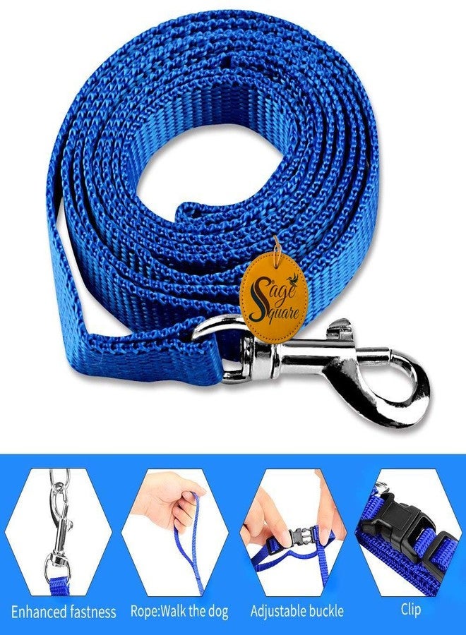 Sage Square Durable & Adjustable Harness with Leash Rope Set for Cat (Blue) - Image 4